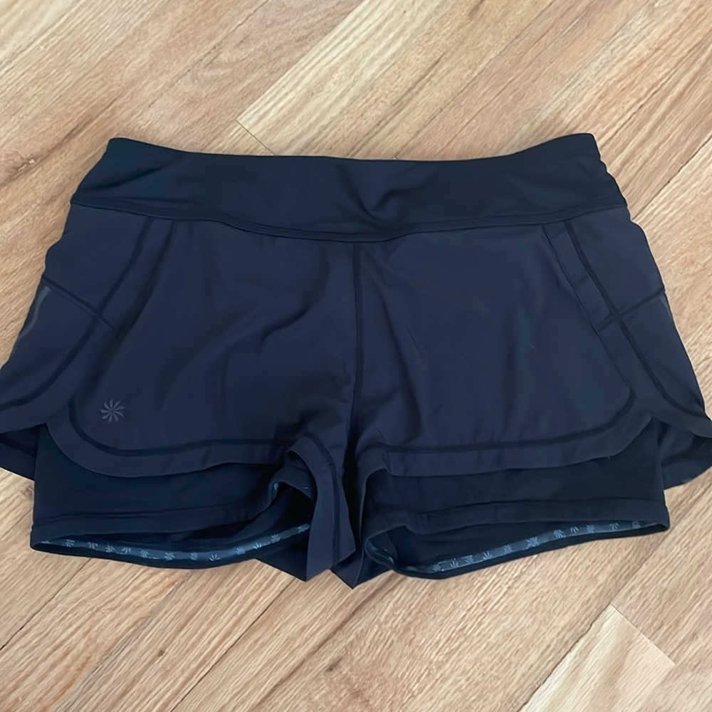 Athleta Black Bike shorts - Size M